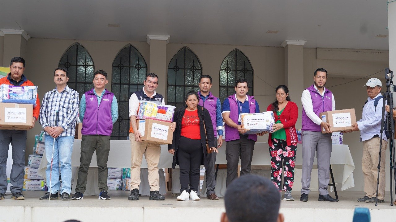Puyango recibió más de 300 Kits de Asistencia Humanitaria